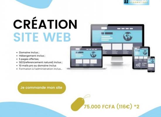 Création de site web