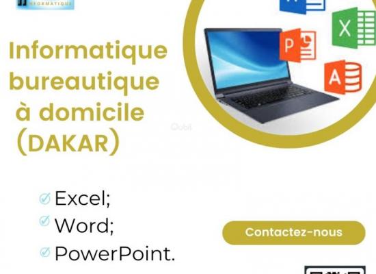 Cours en informatique bureautique à domicile 